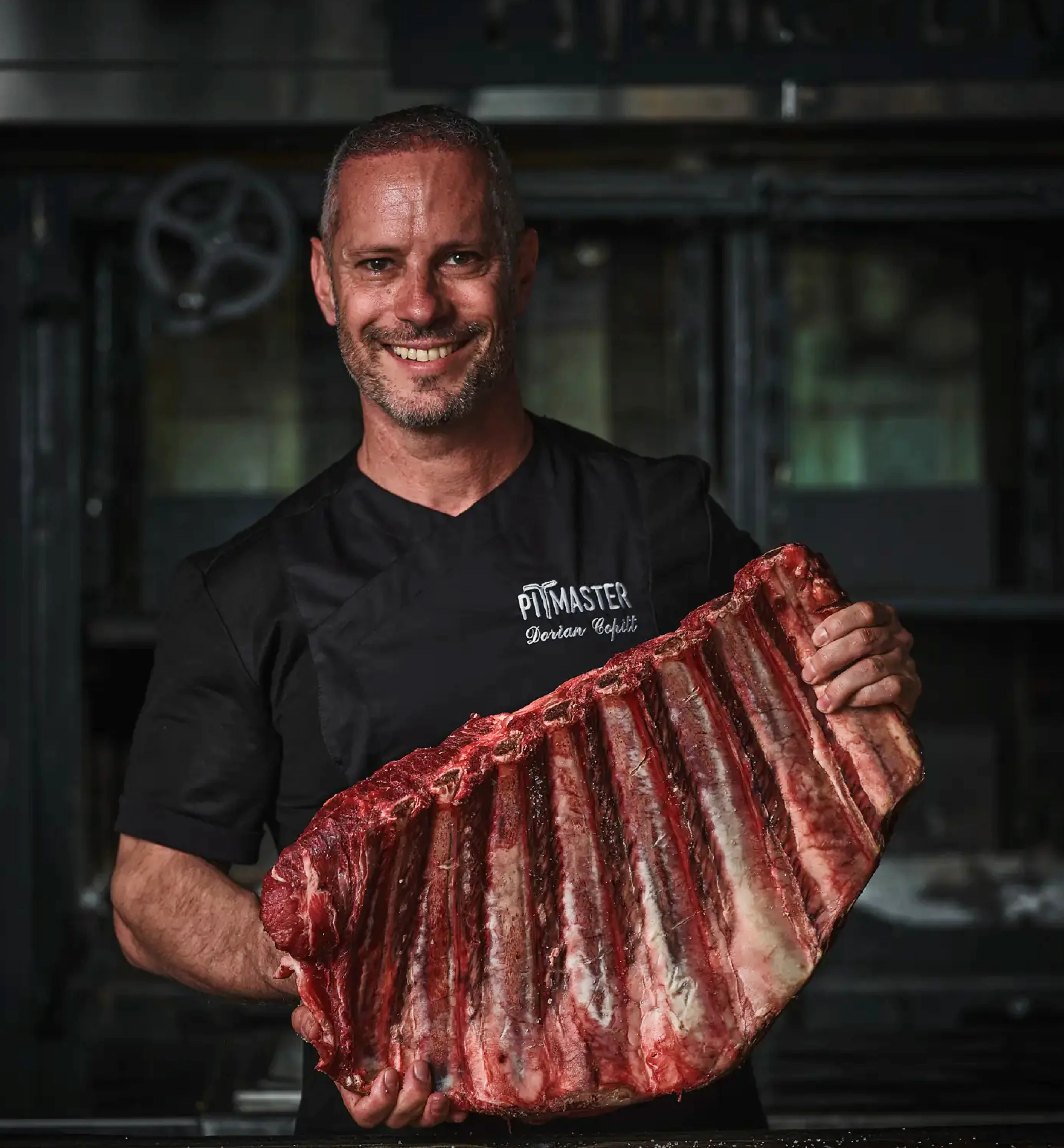 Portrait of pitmaster Dorian Kopit